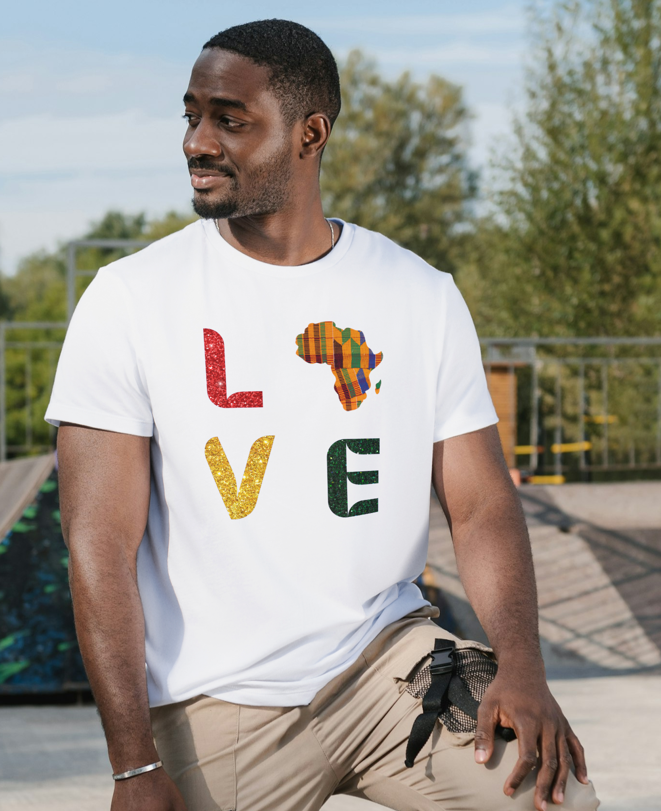 “Continent Of Love” love Africa T-Shirt